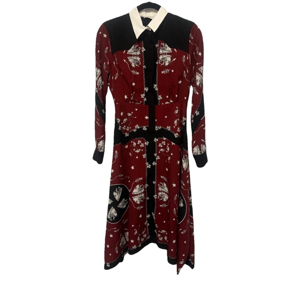 Sandro Printed Dress